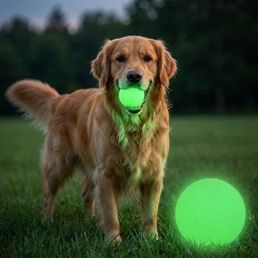GlowFetch Dog Ball