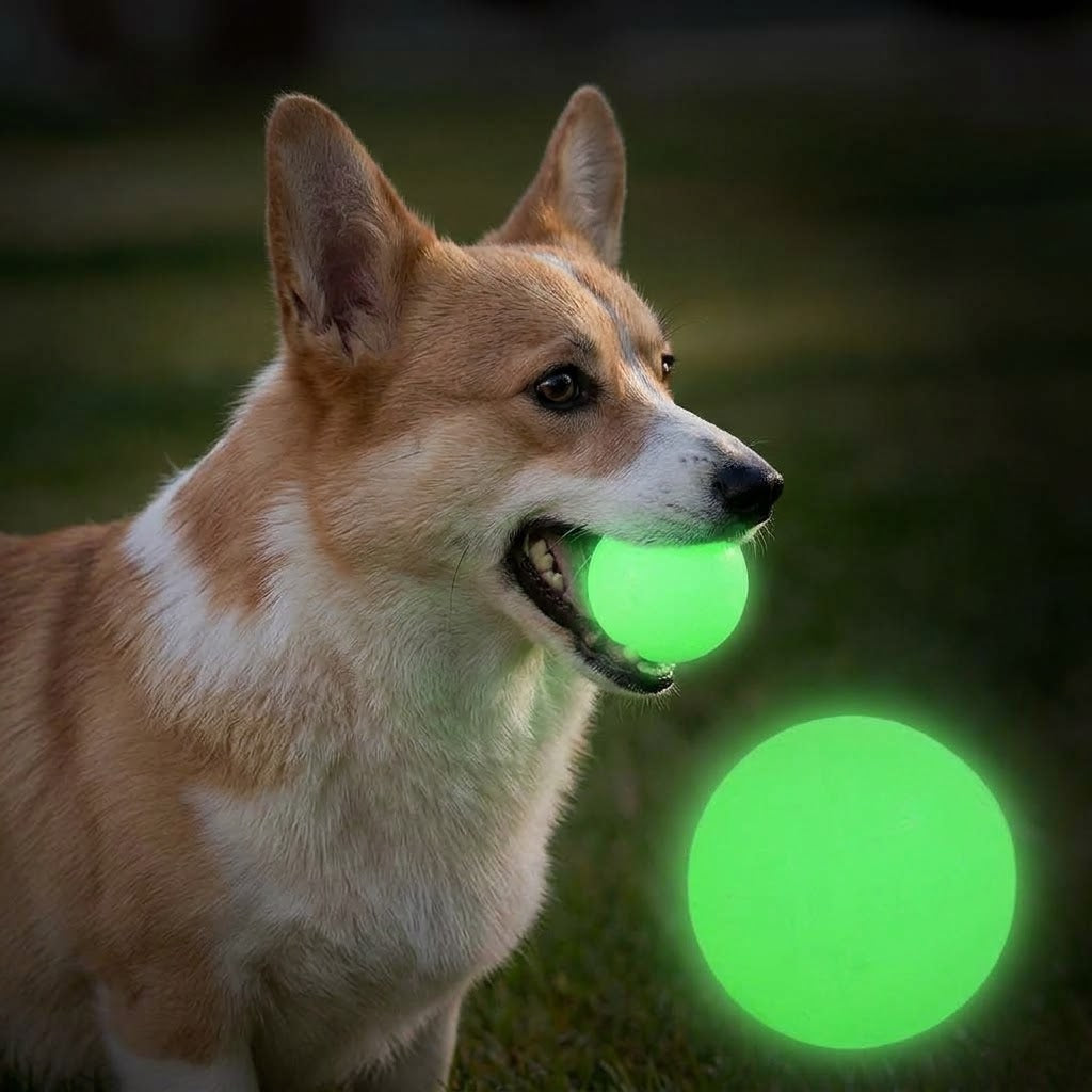 GlowFetch Dog Ball